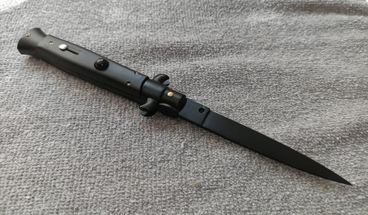 Stiletto automatico italiano - Black version 23 cm