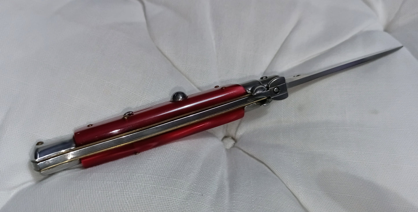 Stiletto automatico italiano - Red version 21 cm D.E.S.