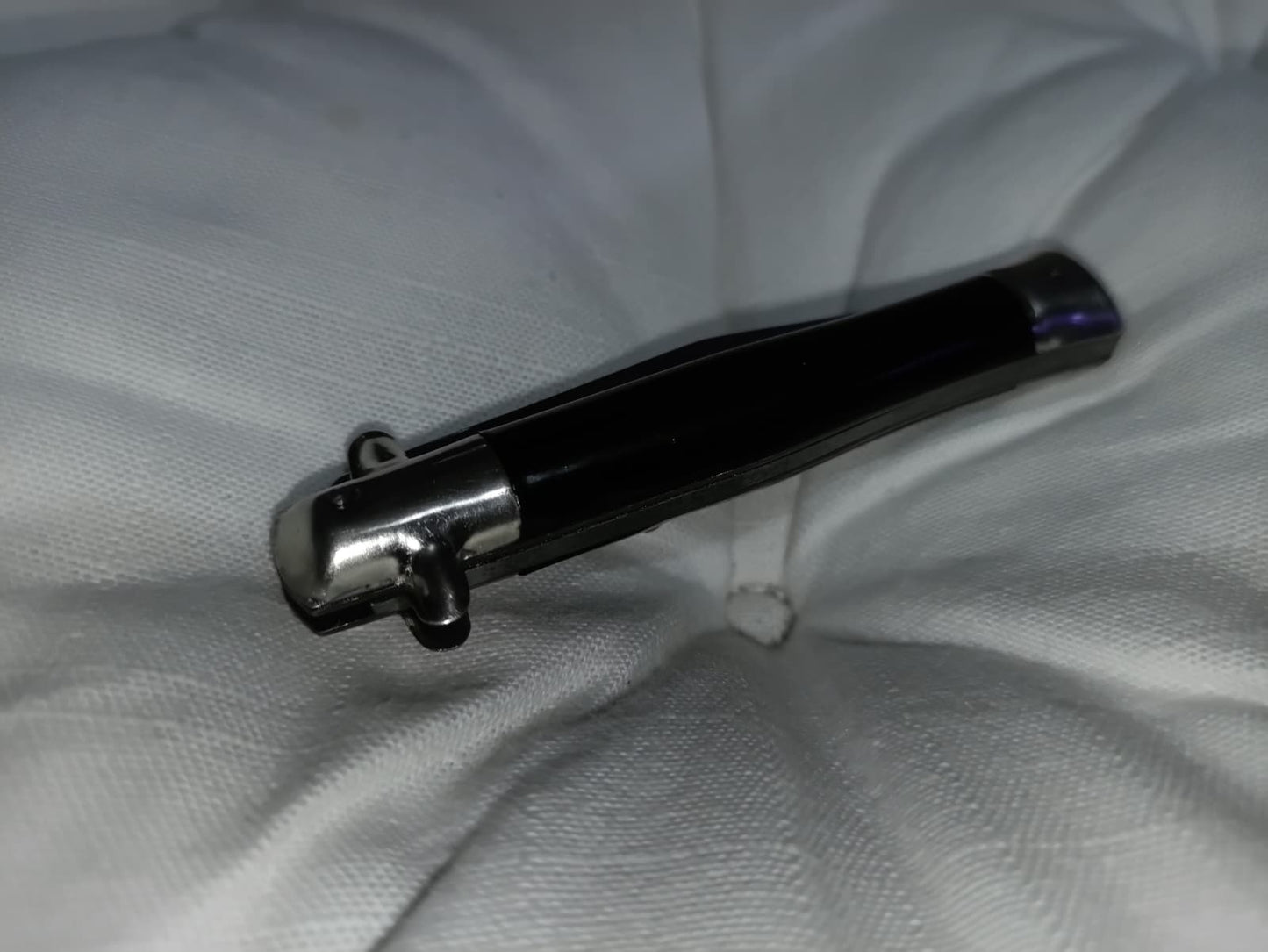 Stiletto automatico italiano anni '60 - Black handle version 18 cm
