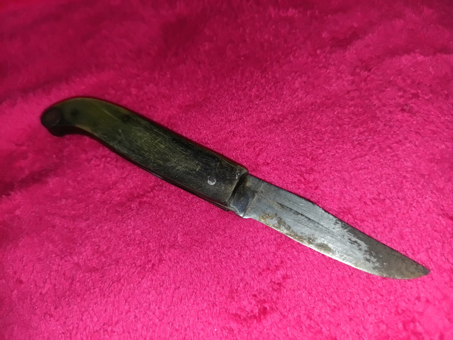 Coltello da caccia manico in osso anni '50 - Zuava di Scarperia S. B.