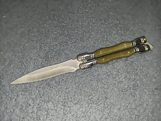 Coltello Andujar Spain Balisong Butterfly Farfalla vintage originale