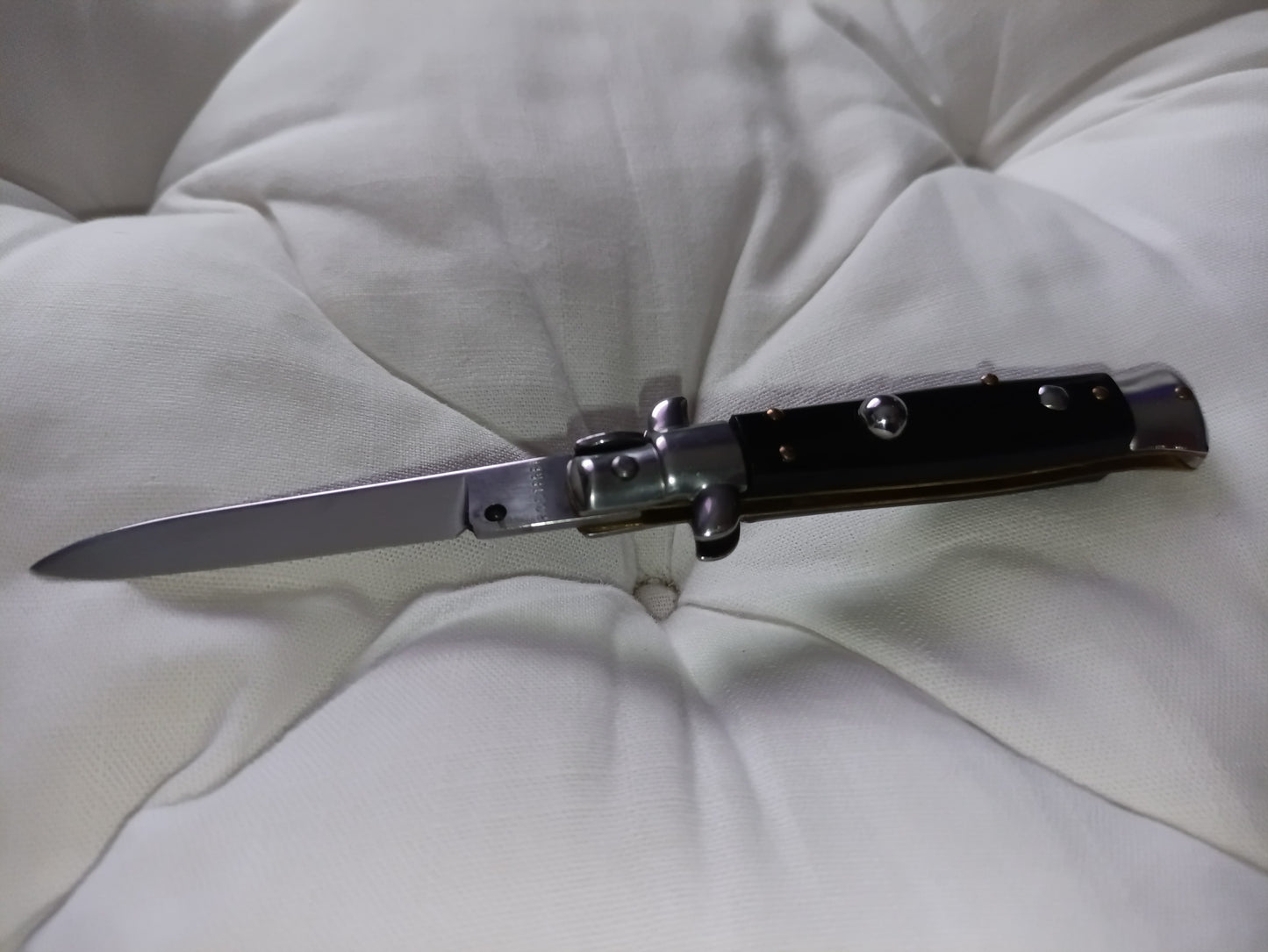 Stiletto automatico italiano - Black version 17,5 cm