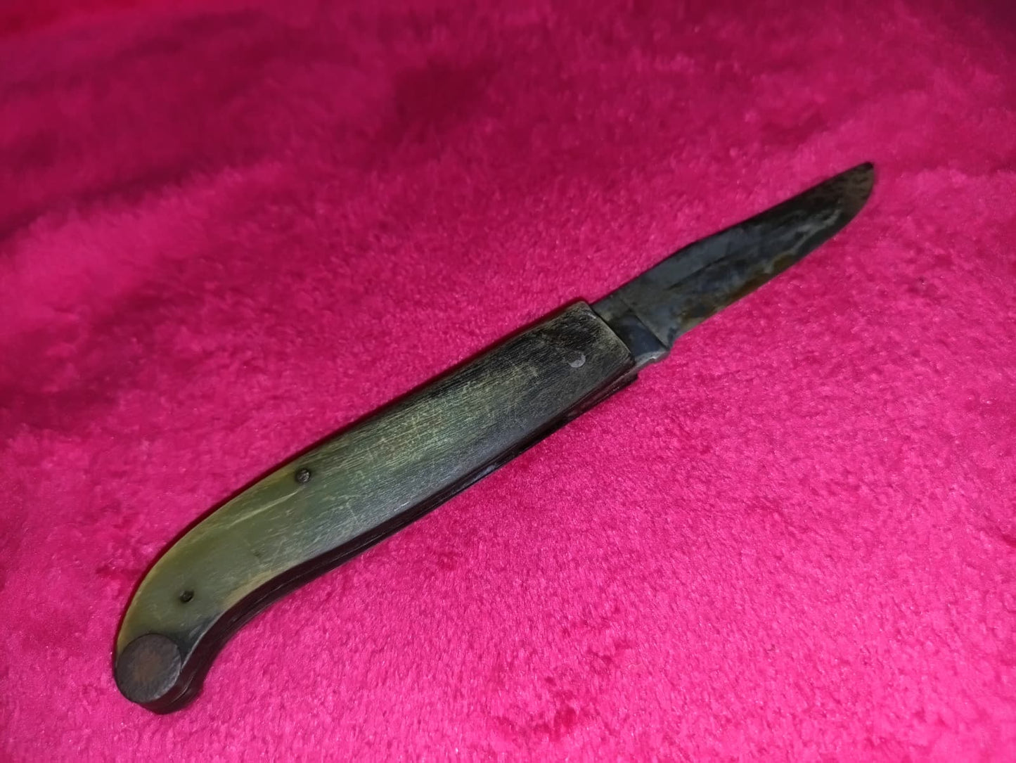 Coltello da caccia manico in osso anni '50 - Zuava di Scarperia S. B.
