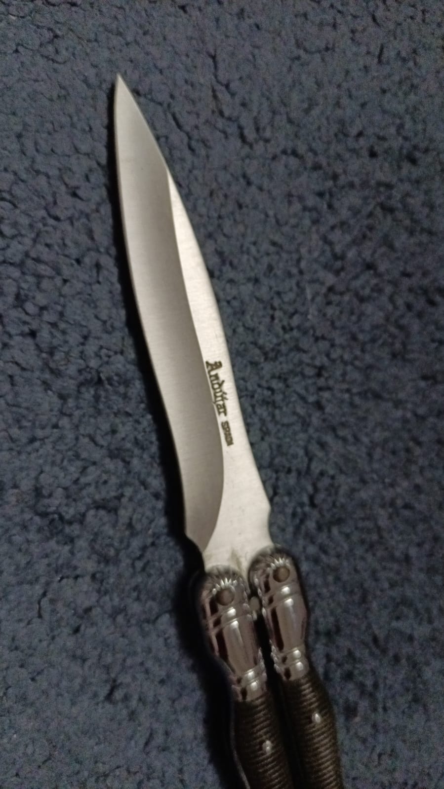 Coltello Andujar Spain Balisong Butterfly Farfalla vintage originale