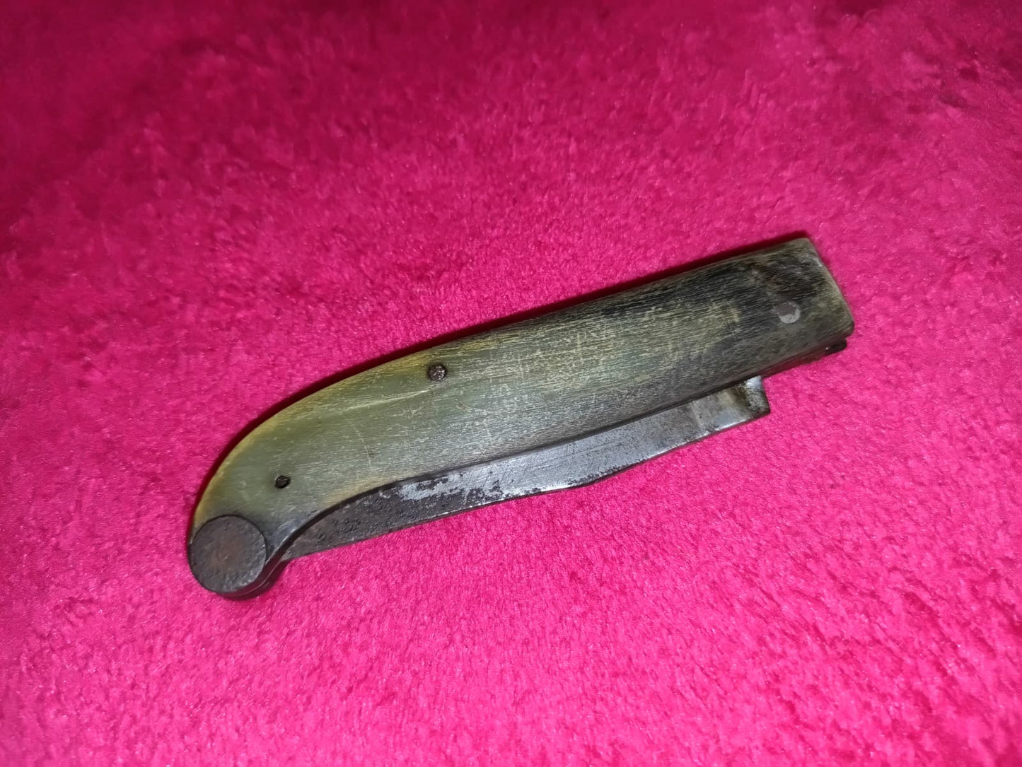Coltello da caccia manico in osso anni '50 - Zuava di Scarperia S. B.