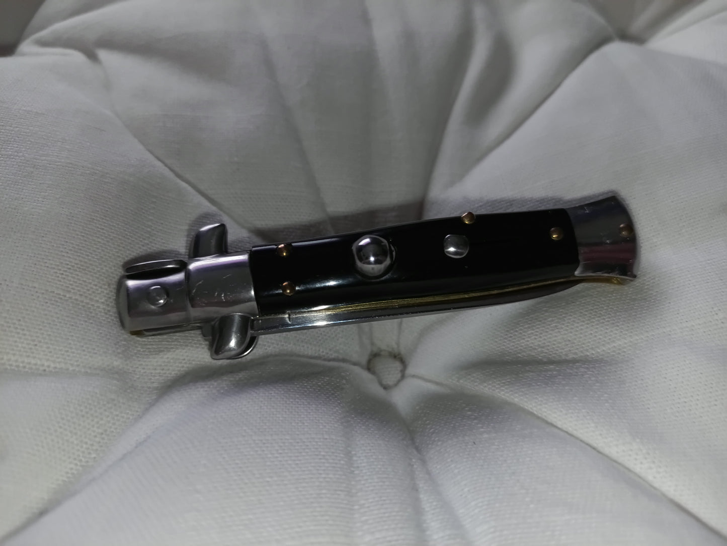 Stiletto automatico italiano - Black version 17,5 cm