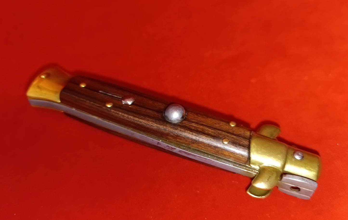 Stiletto automatico italiano - Wood version 21 cm *2*
