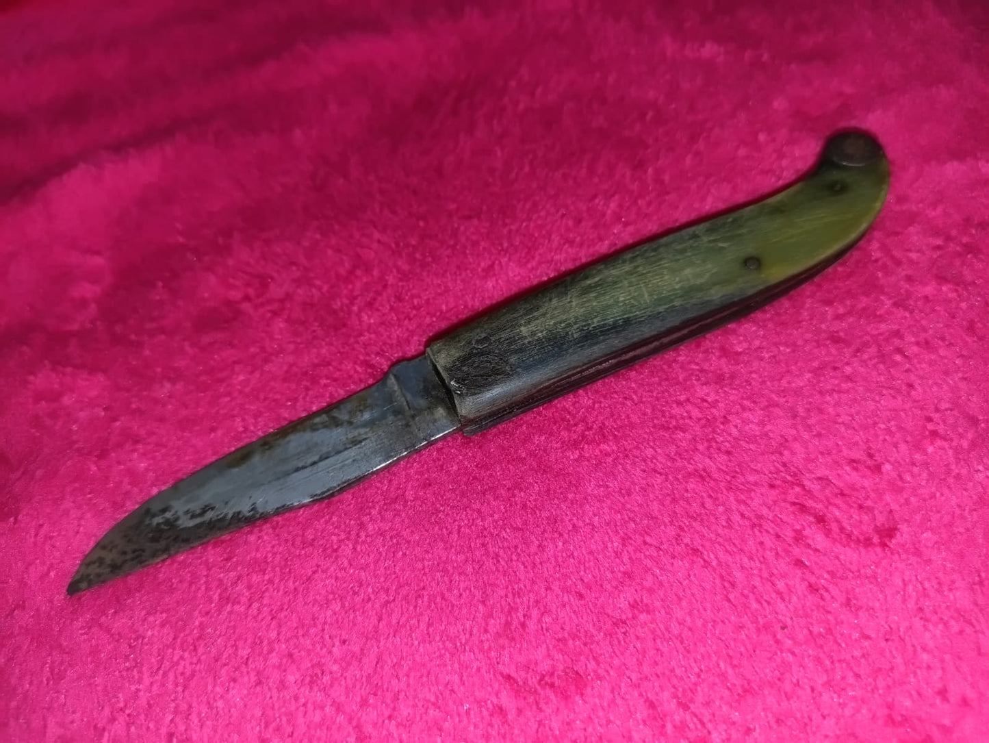 Coltello da caccia manico in osso anni '50 - Zuava di Scarperia S. B.