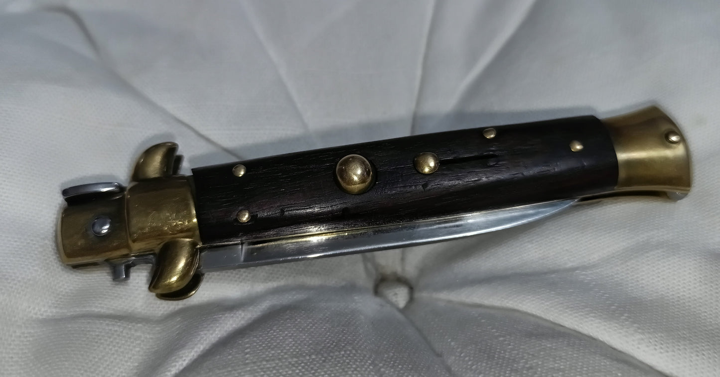 Stiletto automatico italiano - Wood version 21 cm