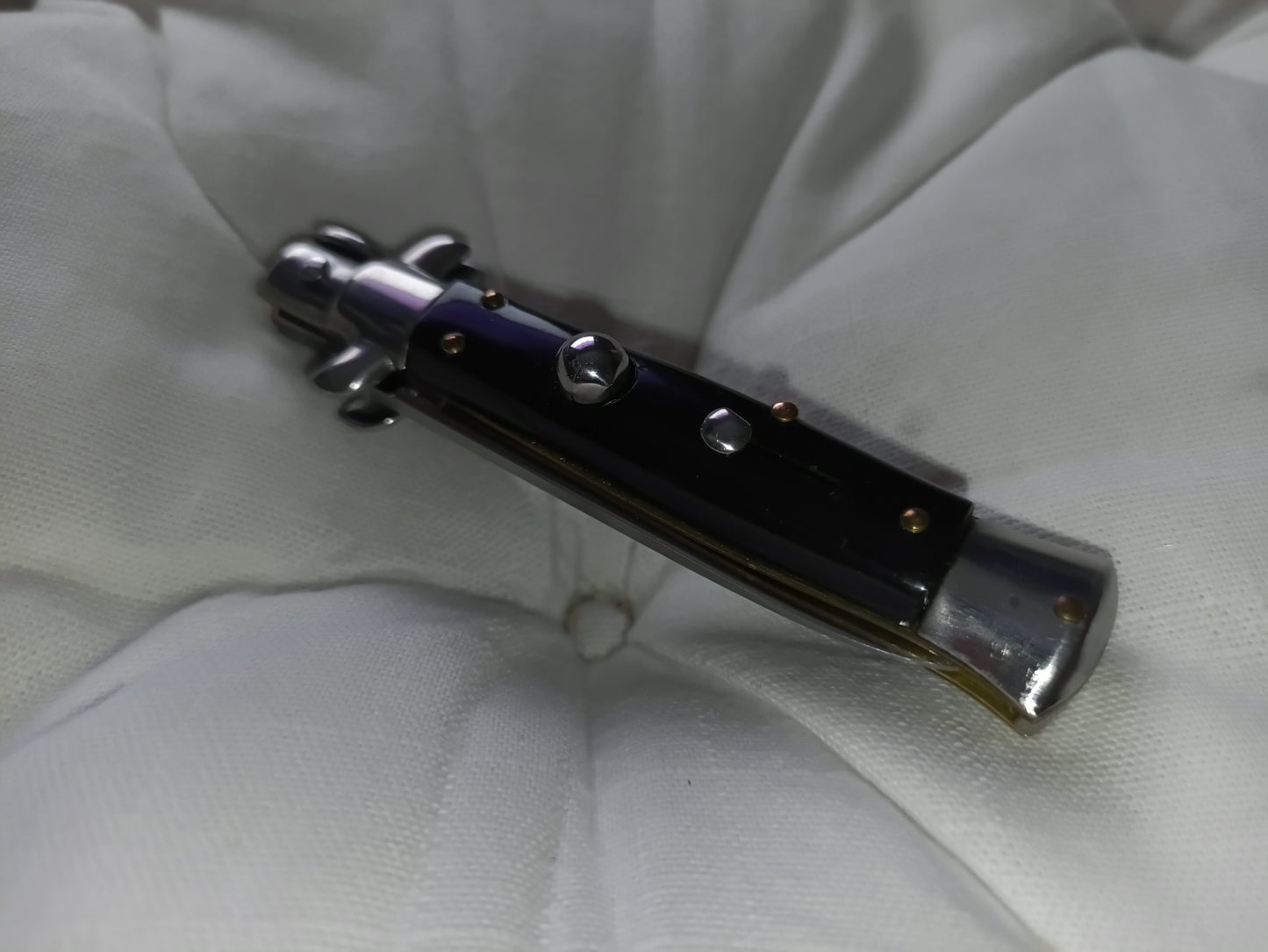 Stiletto automatico italiano - Black version 17,5 cm