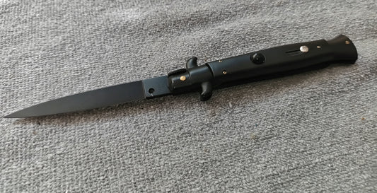 Stiletto automatico italiano - Black version 23 cm