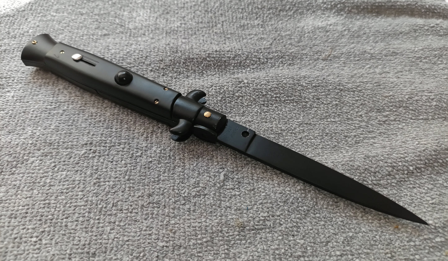 Stiletto automatico italiano - Black version 23 cm