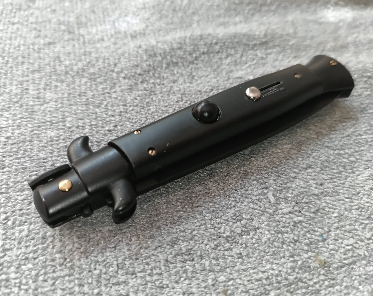 Stiletto automatico italiano - Black version 23 cm
