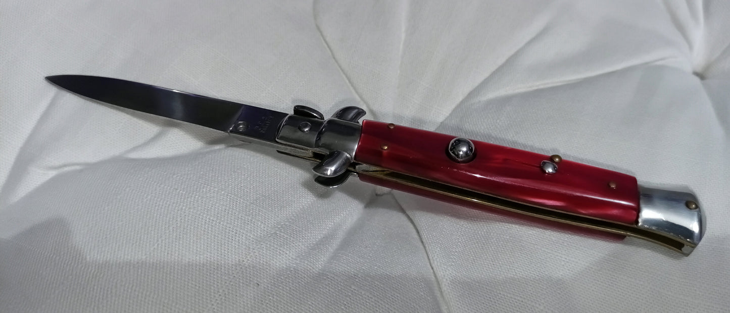Stiletto automatico italiano - Red version 21 cm D.E.S.