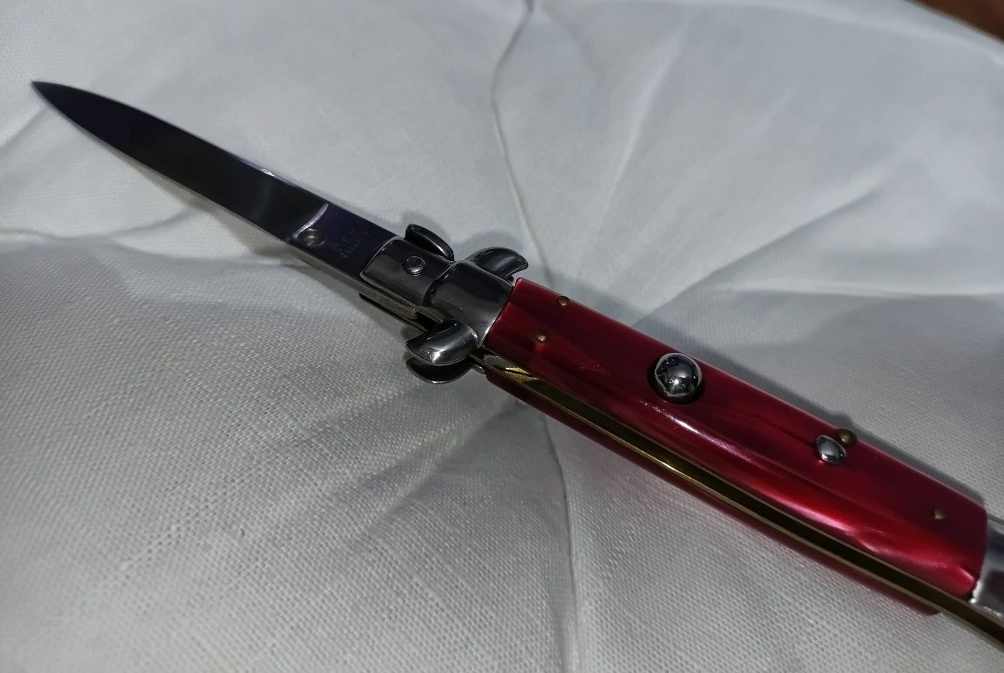 Stiletto automatico italiano - Red version 21 cm D.E.S.
