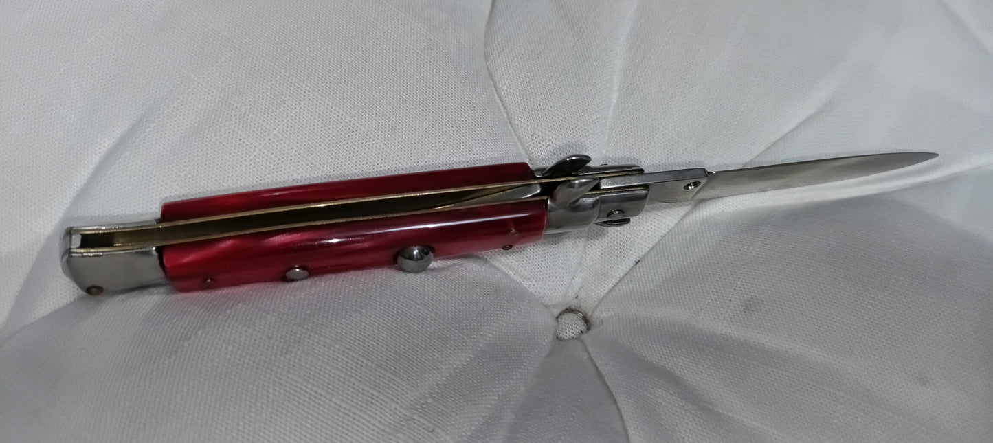 Stiletto automatico italiano - Red version 21 cm D.E.S.