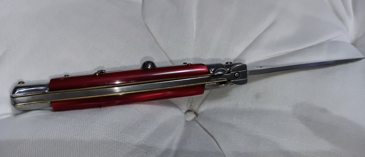 Stiletto automatico italiano - Red version 21 cm D.E.S.