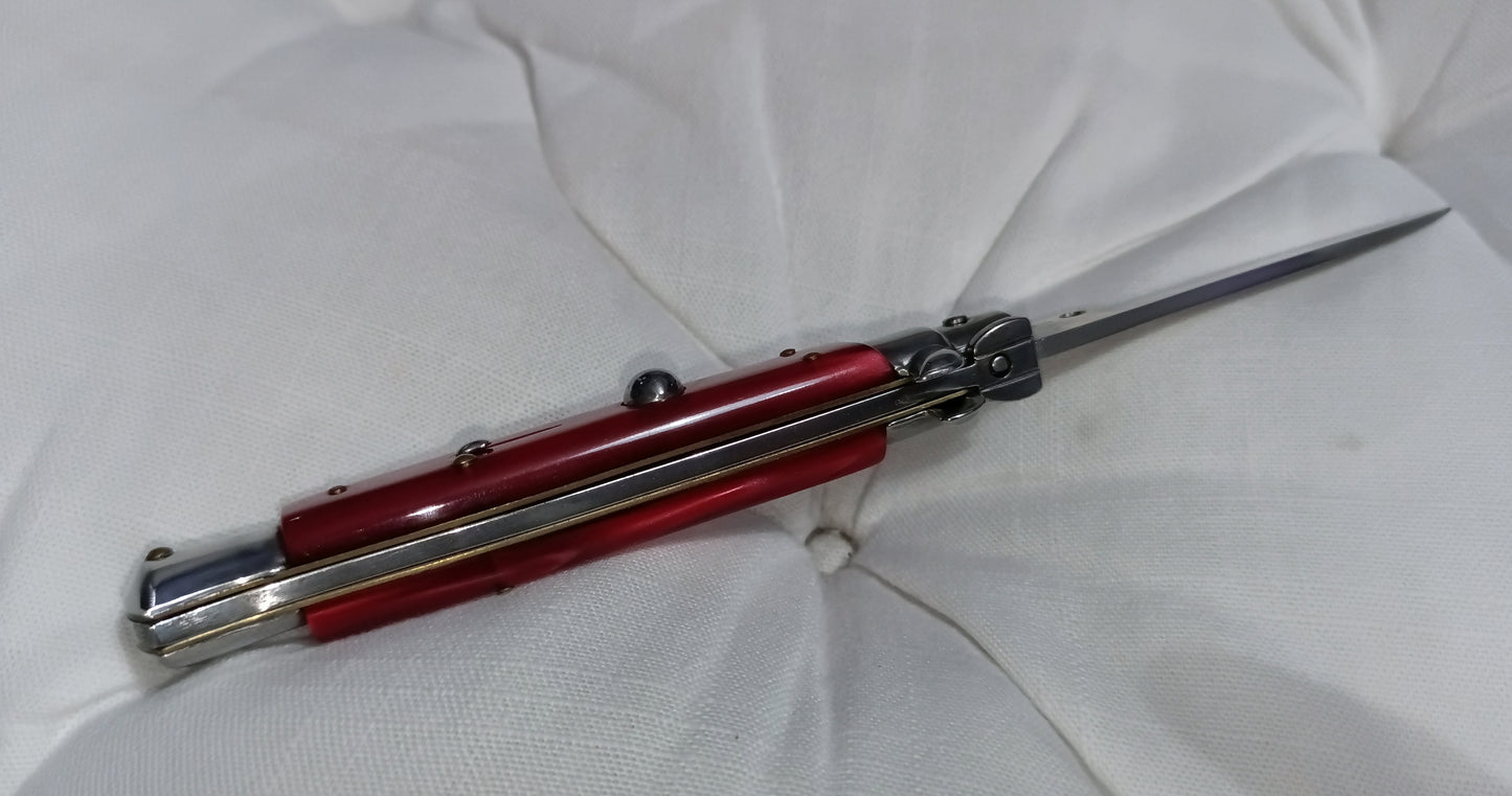 Stiletto automatico italiano - Red version 21 cm D.E.S.
