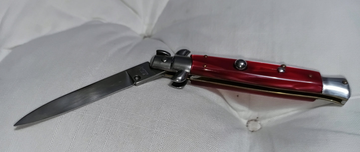 Stiletto automatico italiano - Red version 21 cm D.E.S.
