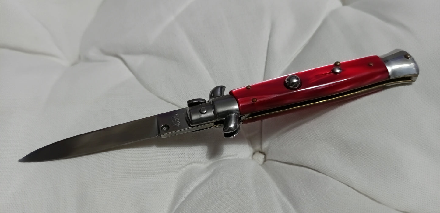 Stiletto automatico italiano - Red version 21 cm D.E.S.