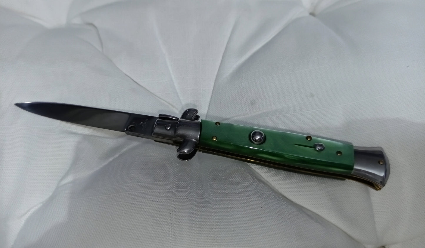 Stiletto automatico italiano - Green version 21 cm