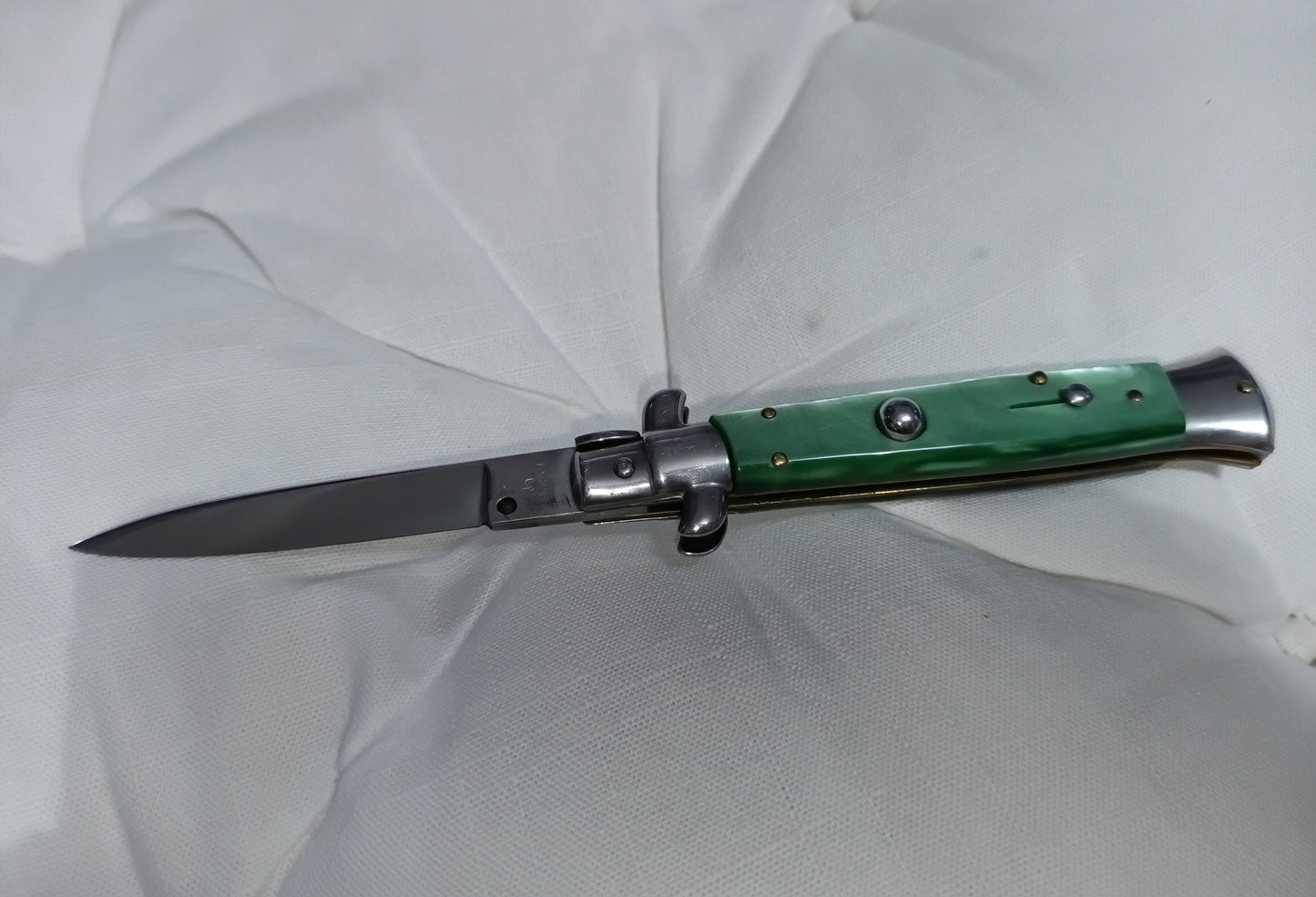 Stiletto automatico italiano - Green version 21 cm