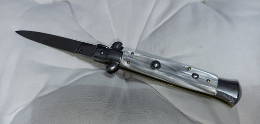 Stiletto automatico italiano - White version 21 cm