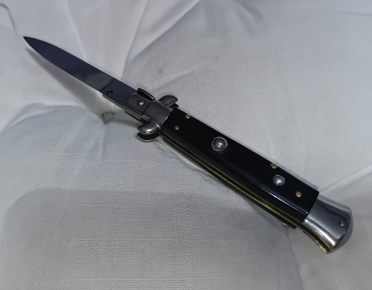 Stiletto automatico italiano - Black handle version 21 cm (ricondizionato)