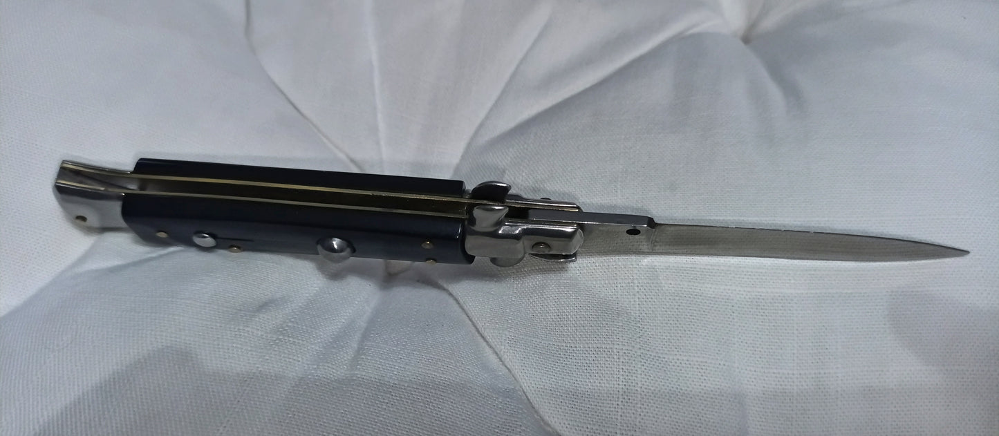 Stiletto automatico italiano - Black handle version 21 cm (ricondizionato)