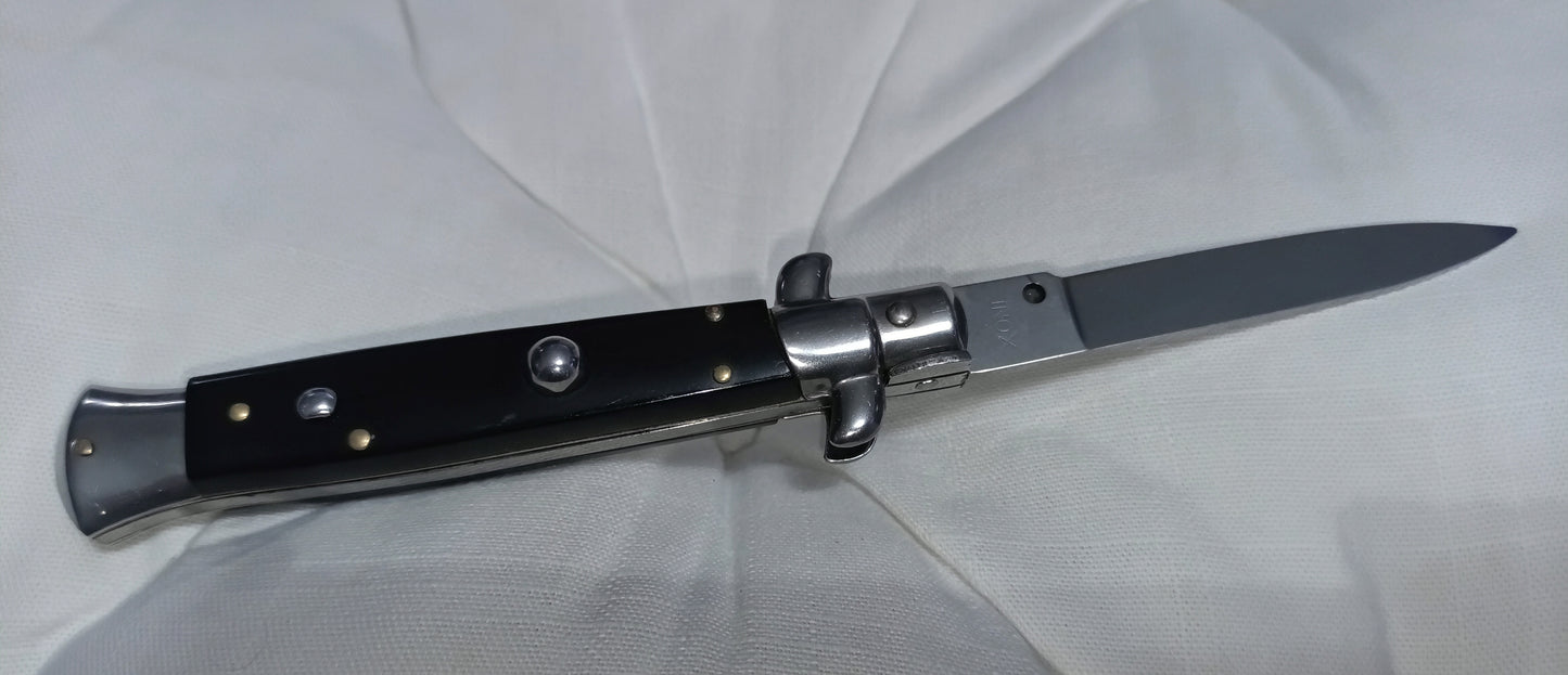 Stiletto automatico italiano - Black handle version 21 cm (ricondizionato)