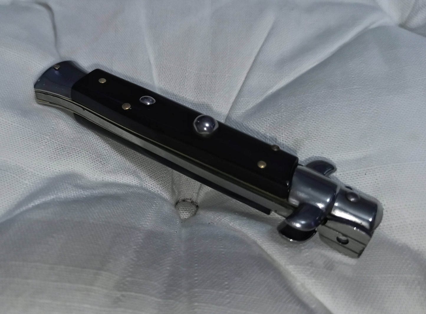 Stiletto automatico italiano - Black handle version 21 cm (ricondizionato)