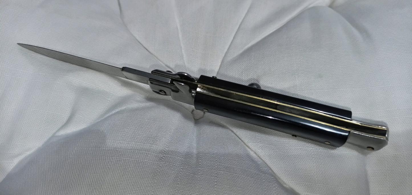 Stiletto automatico italiano - Black handle version 21 cm (ricondizionato)