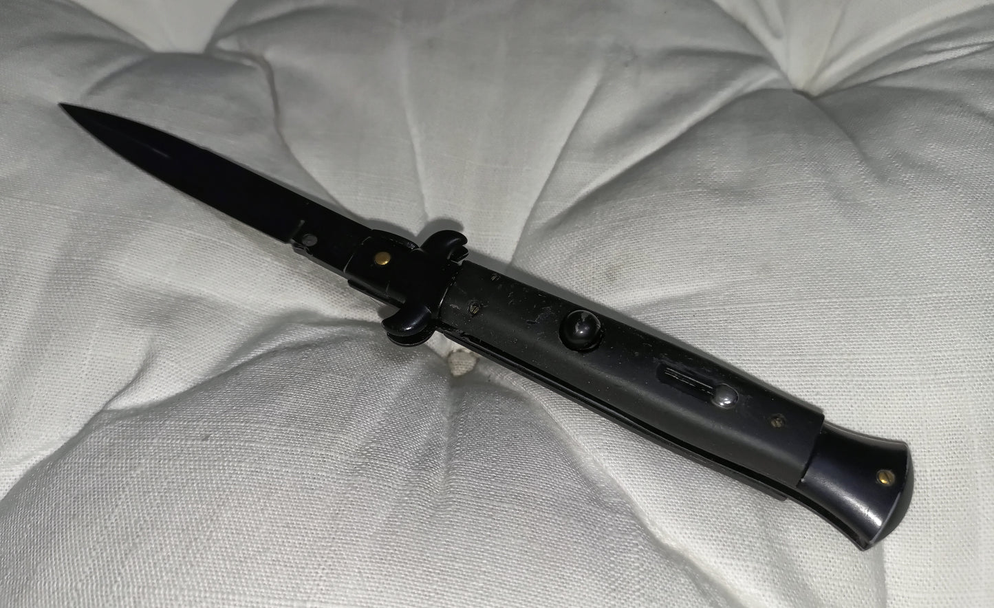 Stiletto automatico italiano - Black version baionetta 23 cm