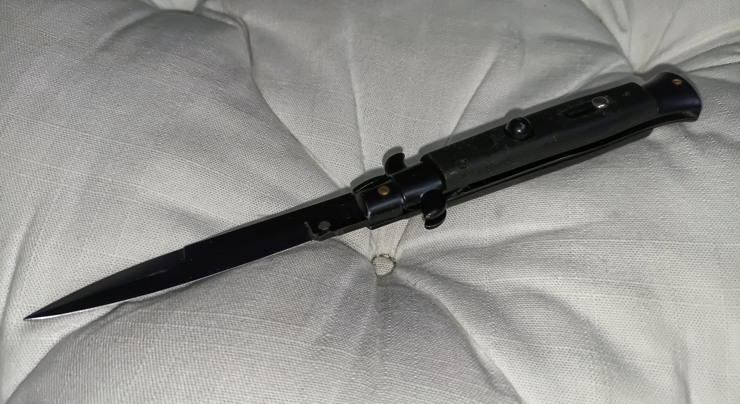 Stiletto automatico italiano - Black version baionetta 23 cm