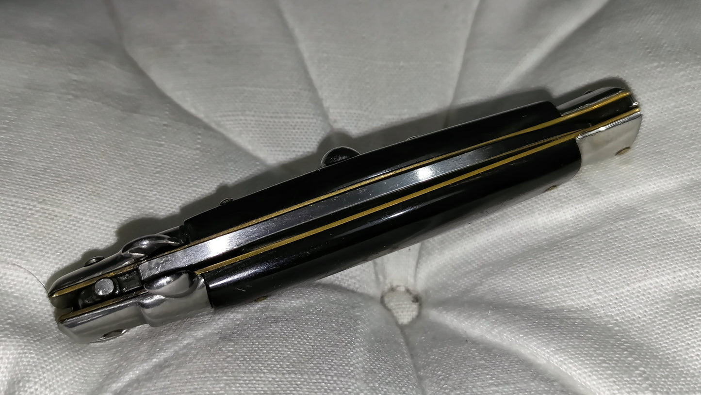 Stiletto automatico italiano - Black handle version 19,5 cm (ricondizionato)