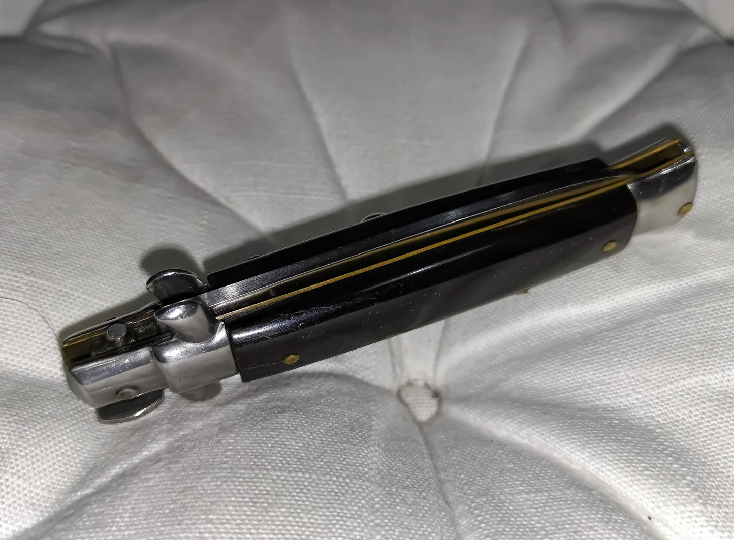 Stiletto automatico italiano - Black handle version 19,5 cm (ricondizionato)