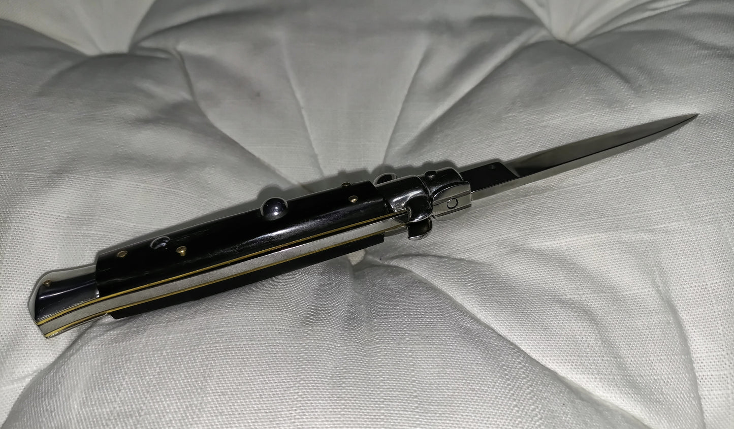 Stiletto automatico vintage italiano - Black handle version 21 cm (ricondizionato)