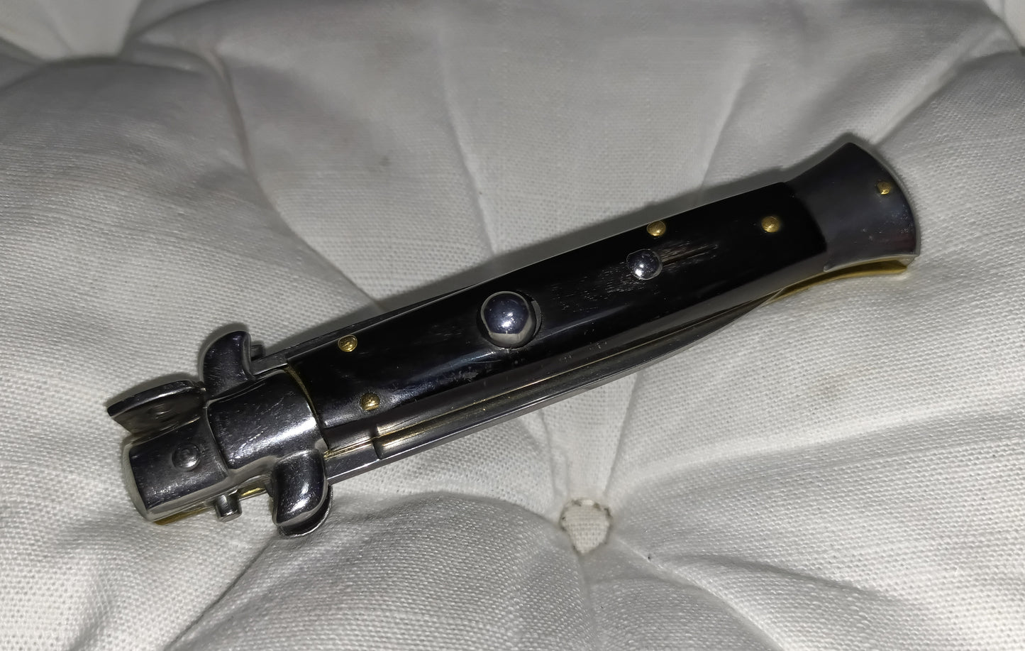 Stiletto automatico vintage italiano - Black handle version 21 cm (ricondizionato)