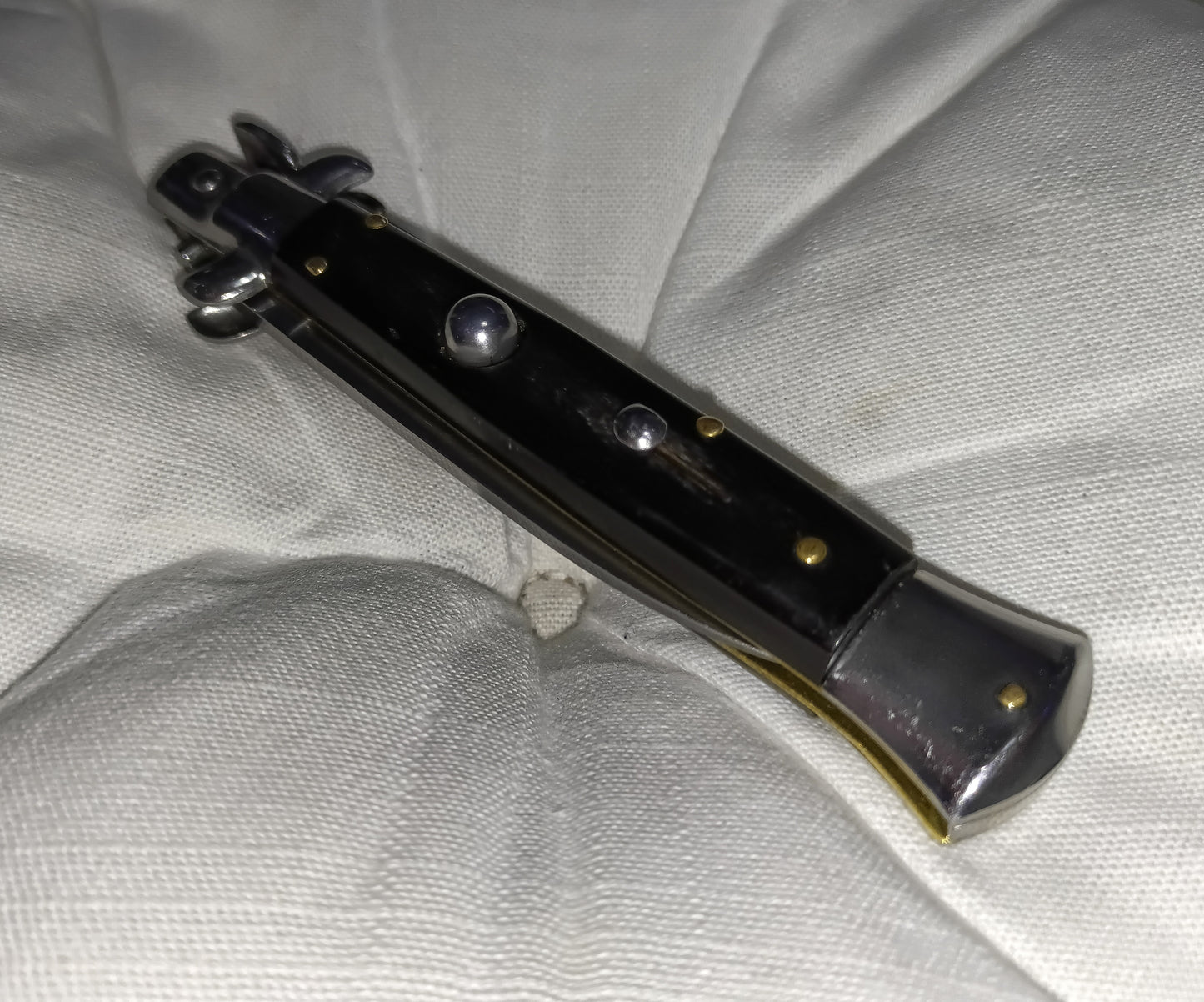 Stiletto automatico vintage italiano - Black handle version 21 cm (ricondizionato)