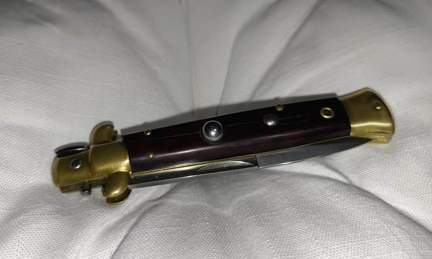 Stiletto automatico italiano - Wengé version 23 cm