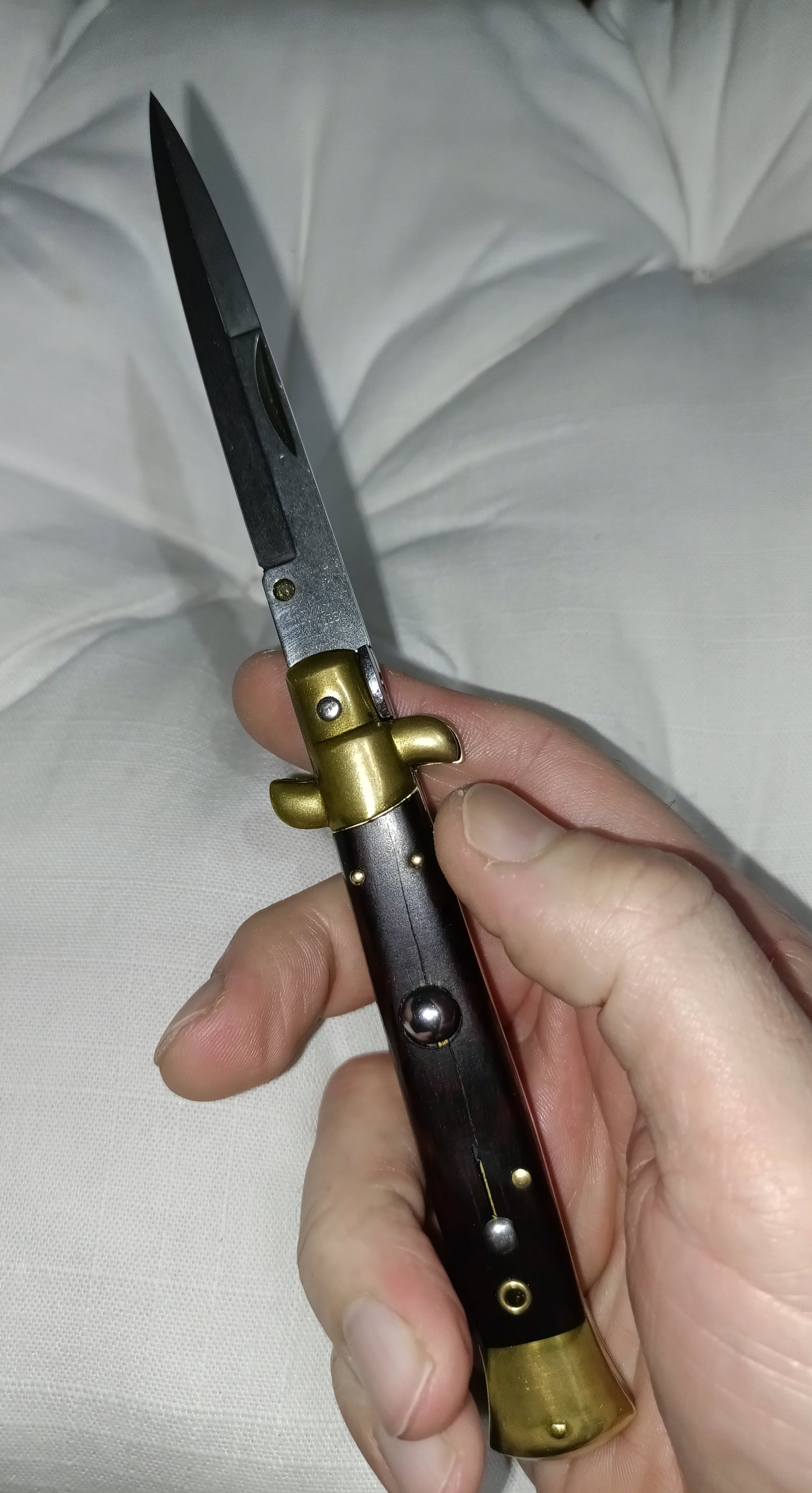 Stiletto automatico italiano - Wengé version 23 cm