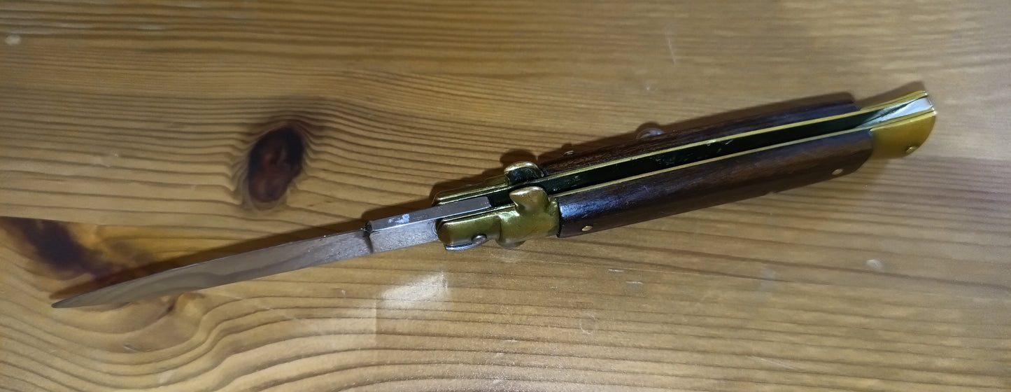 Stiletto automatico italiano - vintage Wood handle version 21 cm (ricondizionato)