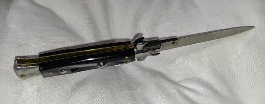 Stiletto automatico italiano - Black Grey version 23 cm (ricondizionato - prezzo ridotto)