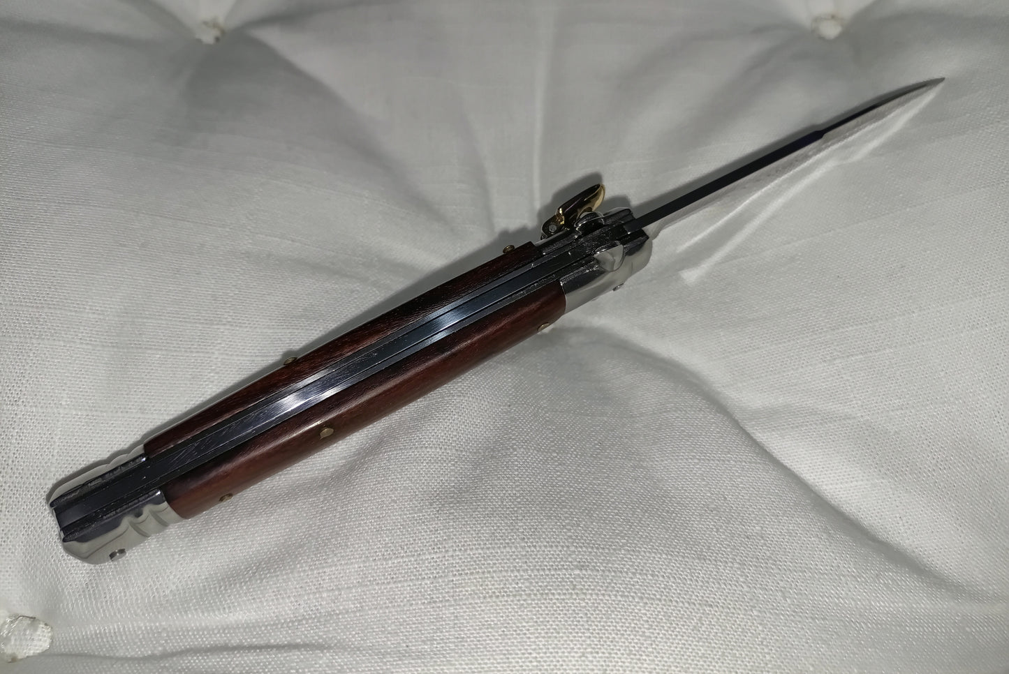 Stiletto automatico Leverlock Leverletto - Wood version 25 cm