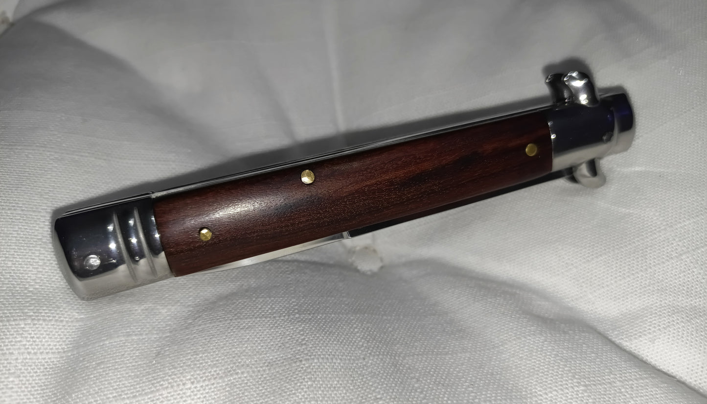 Stiletto automatico Leverlock Leverletto - Wood version 25 cm