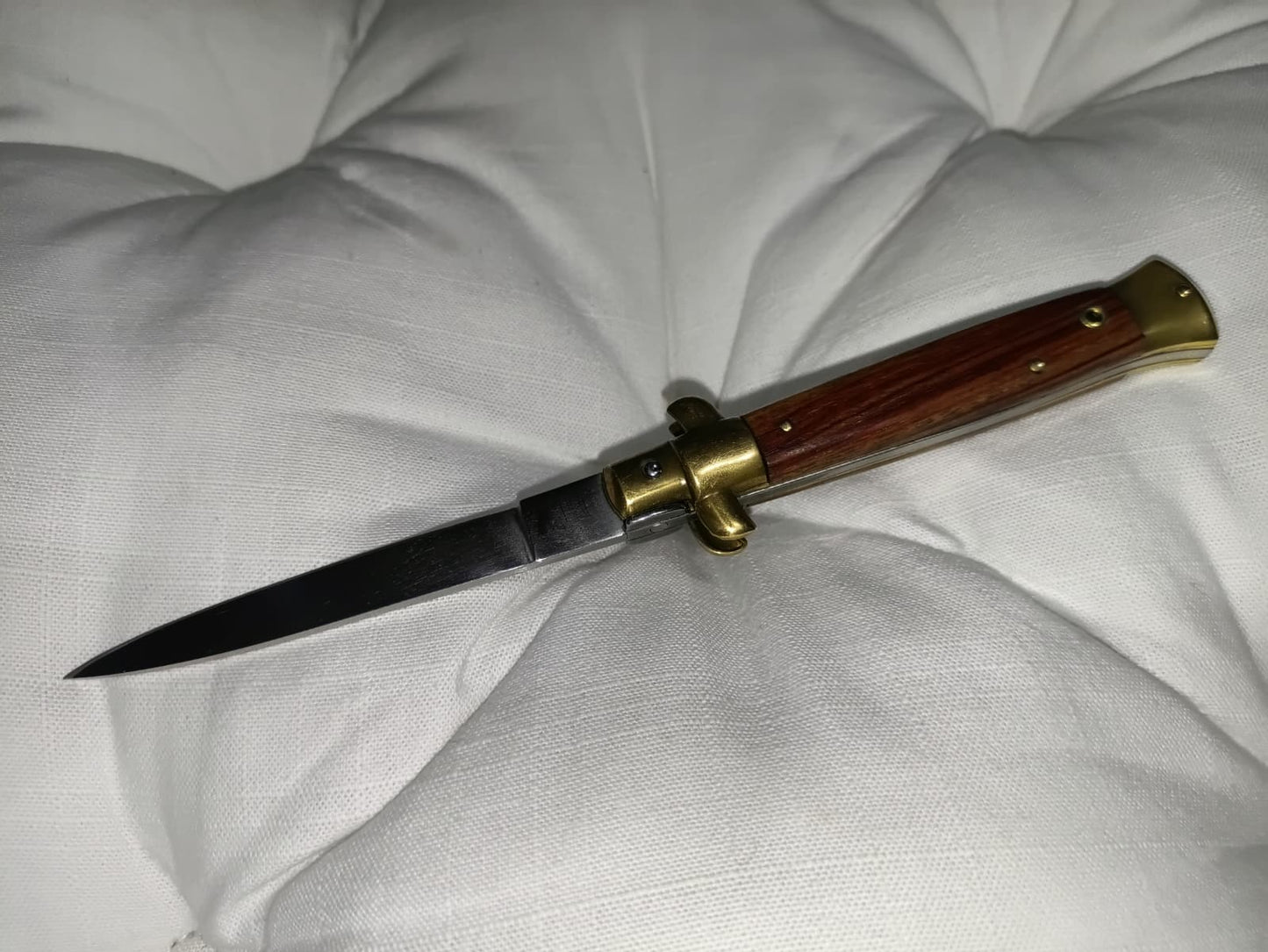 Stiletto automatico italiano - Vintage Wood version 23 cm