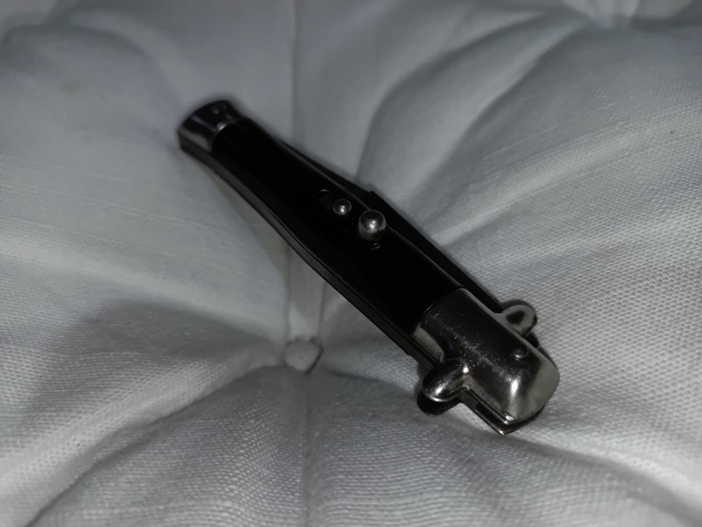 Stiletto automatico italiano anni '60 - Black handle version 18 cm