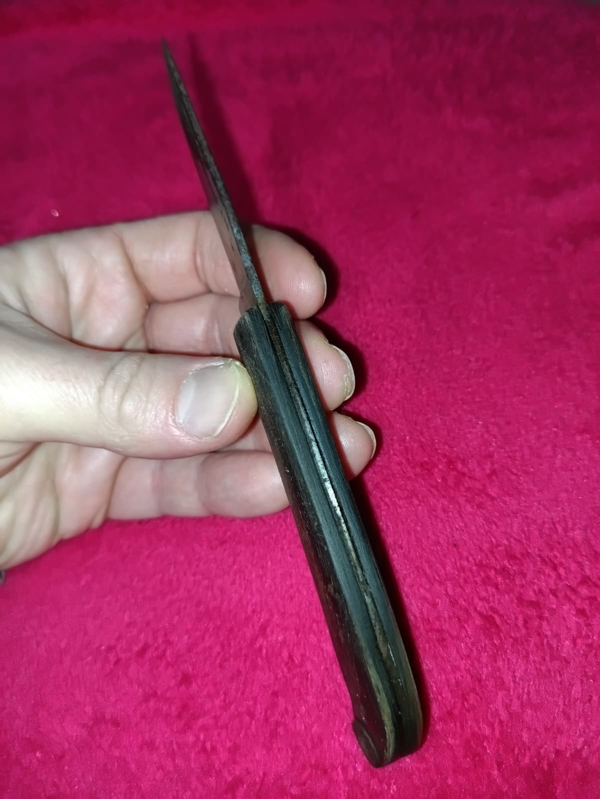 Coltello da caccia manico in osso anni '50 - Zuava di Scarperia S. B.