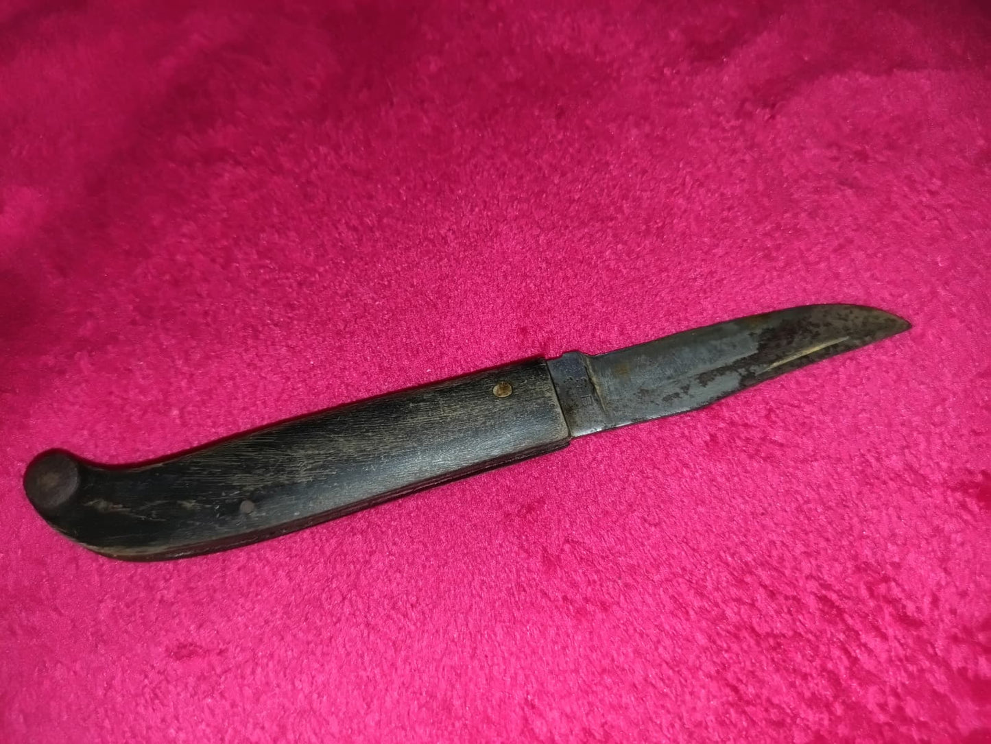 Coltello da caccia manico in osso anni '50 - Zuava di Scarperia S. B.