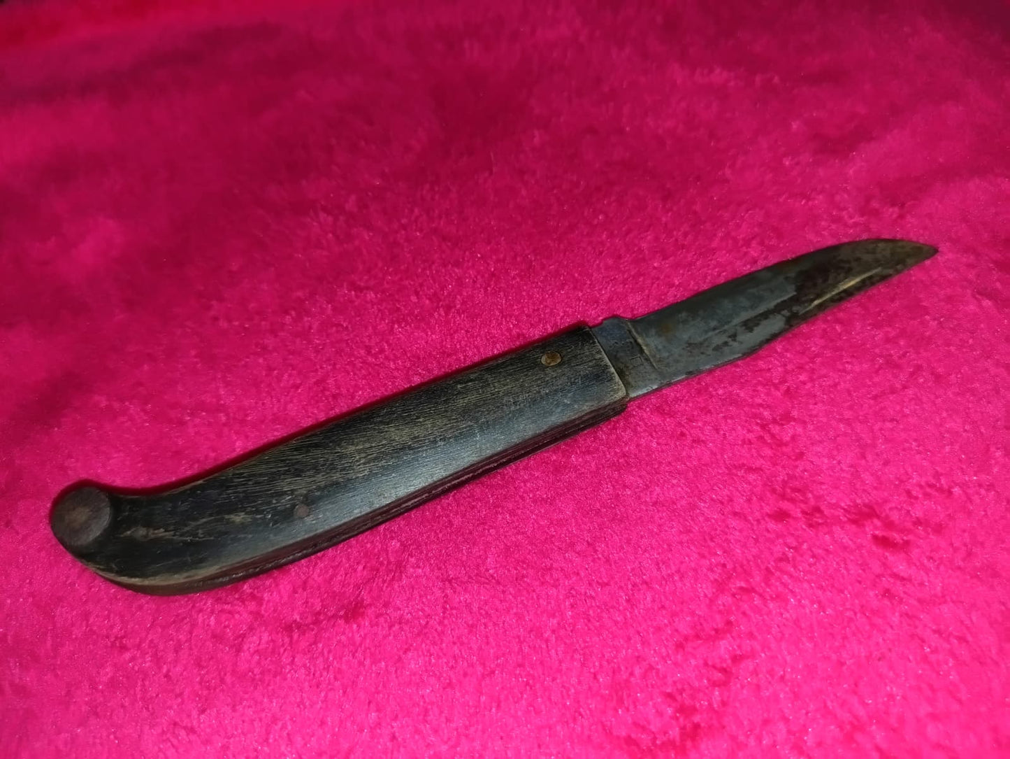 Coltello da caccia manico in osso anni '50 - Zuava di Scarperia S. B.
